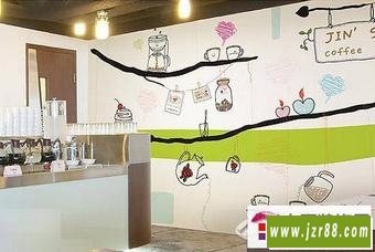 看看“不想长大”韩式壁纸,漫画韩式壁纸装修墙面